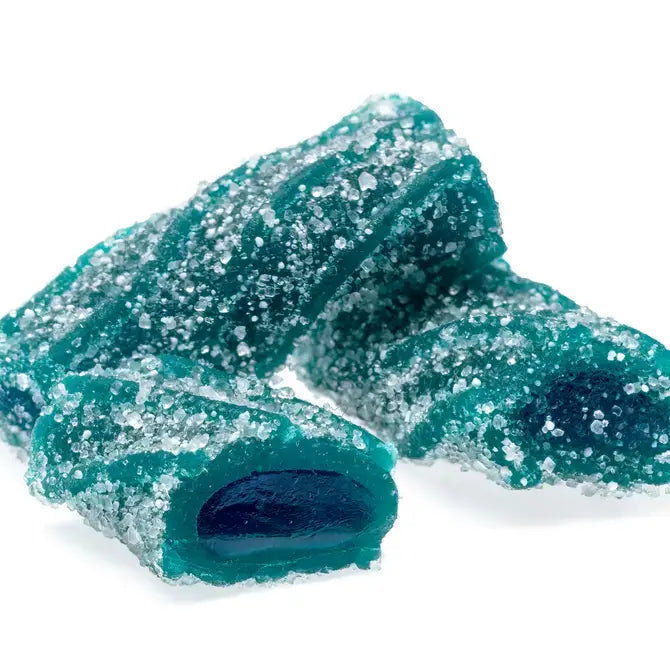 Blue Raspberry Sour Licorice - Mini