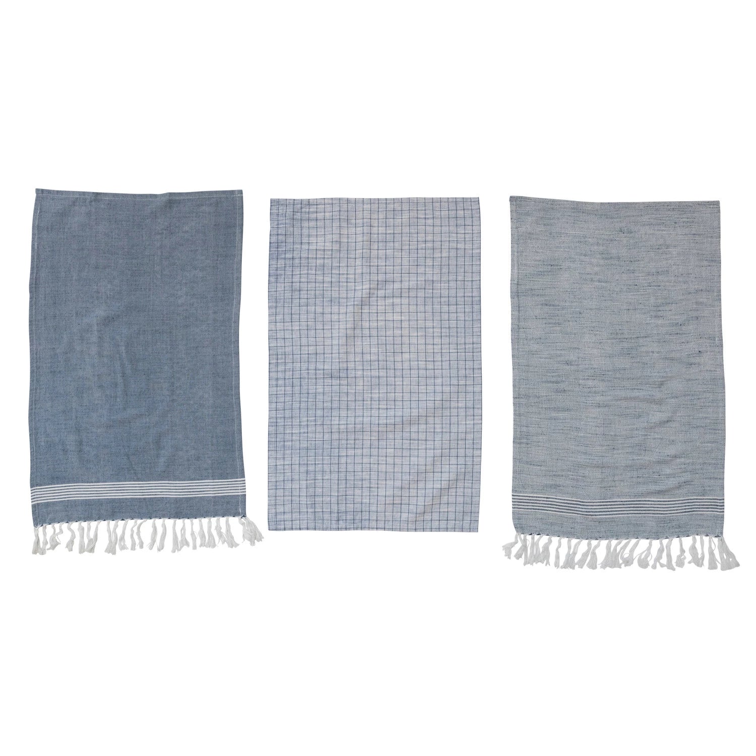 Blue Cotton Tea Towel