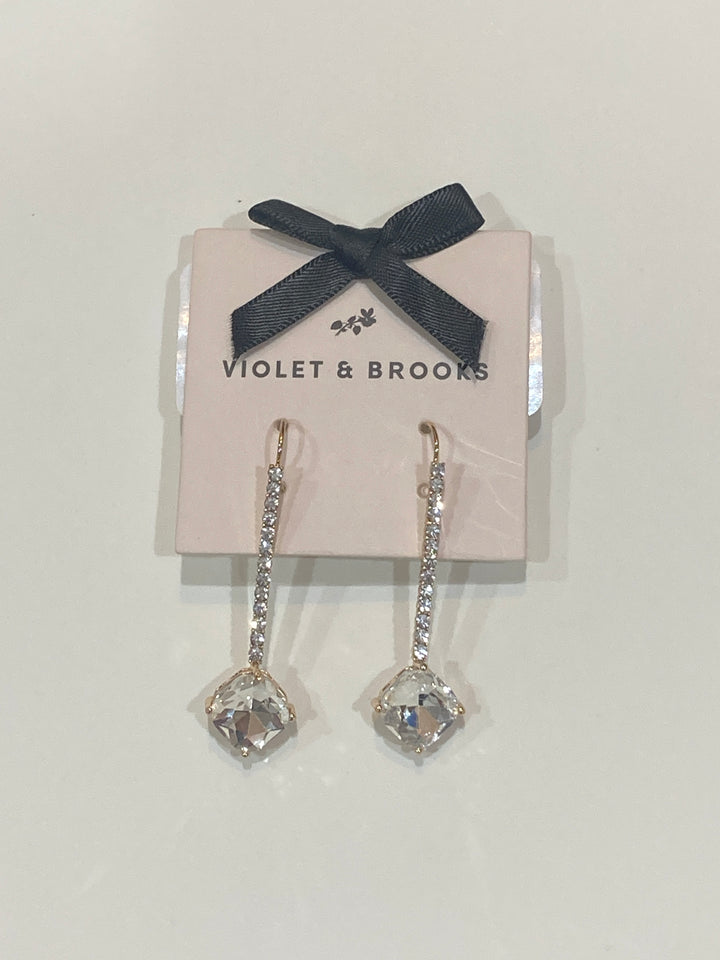 Brooke Crystal Drop Earrings