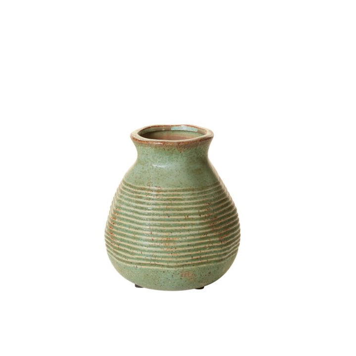 Caleta Green Vase