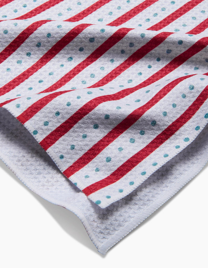 Candy Stripes Tea Towel