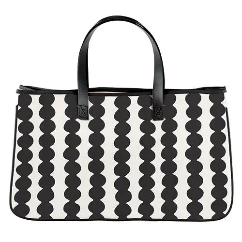 Hold Everything Tote - Black and White