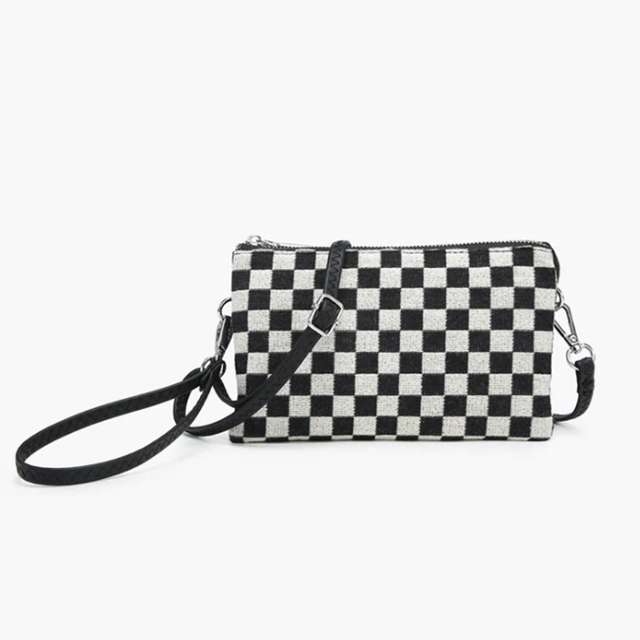 Riley Crossbody Bag - Checkered