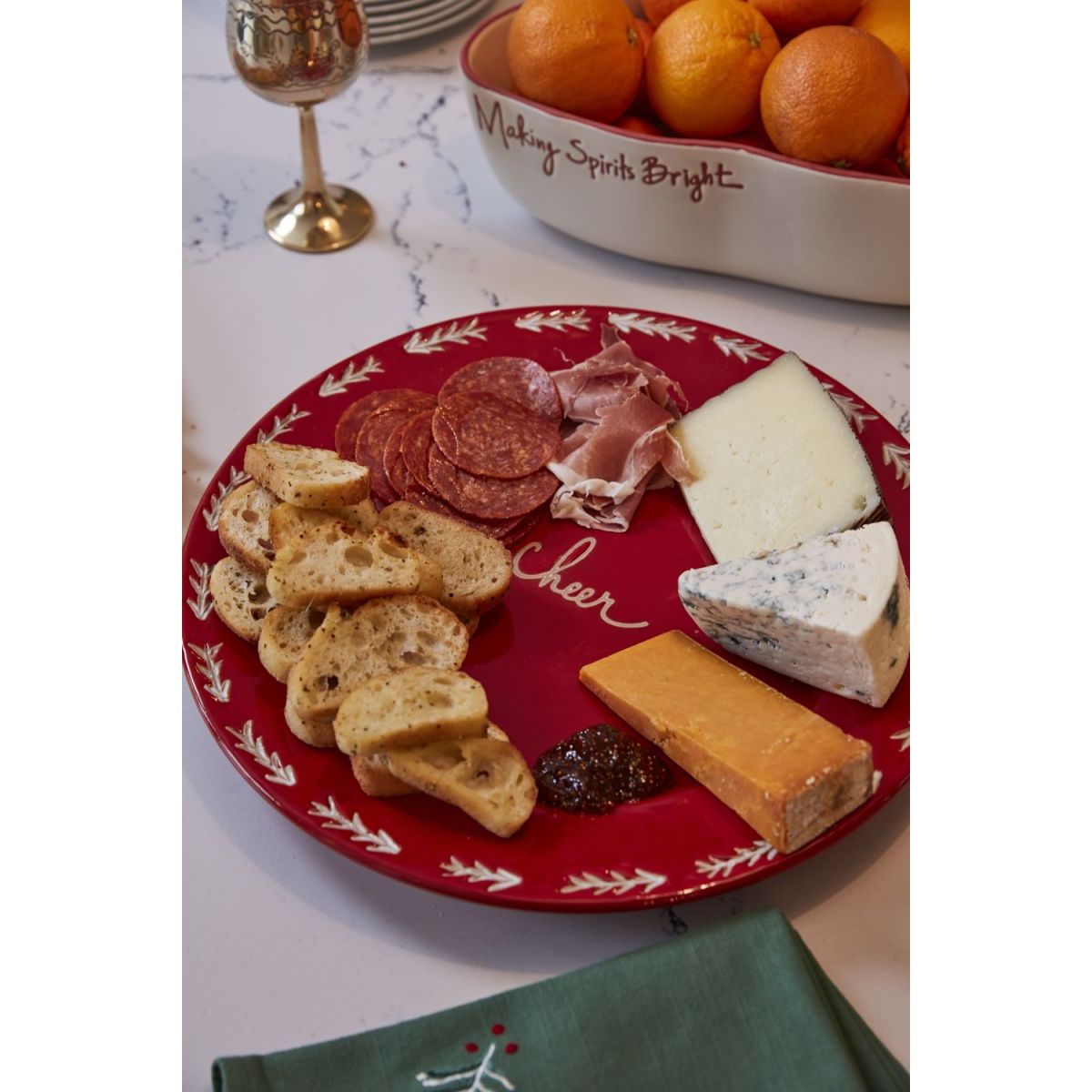 Yuletide Cheer Platter