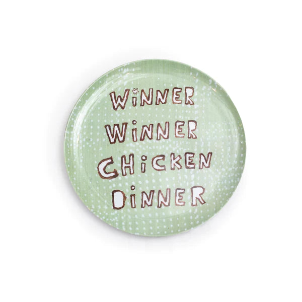 Winner Winner Chicken Dinner Plate