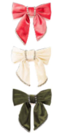 Chloe Embellished Bow Barrette