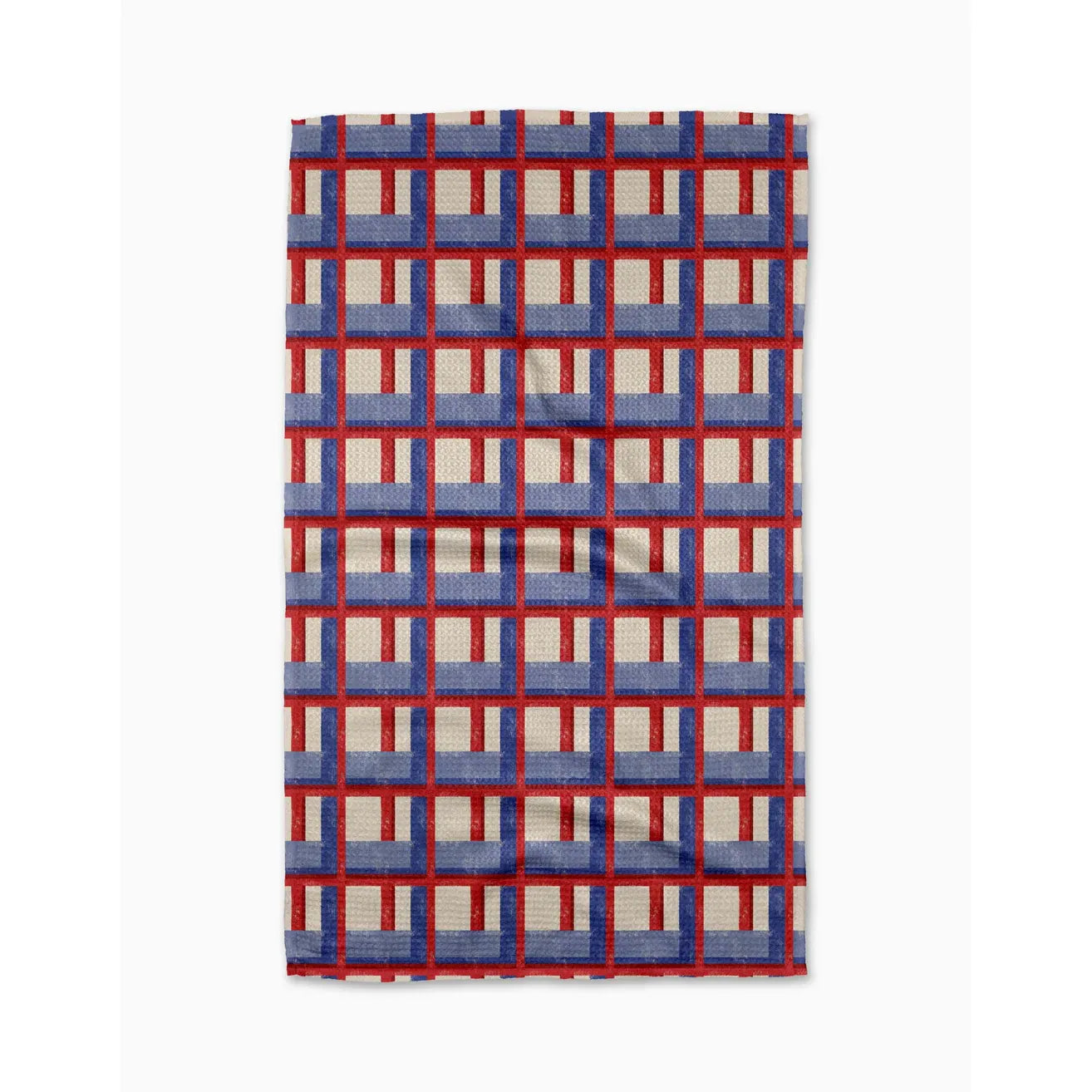 Cielo Grid Tea Towel