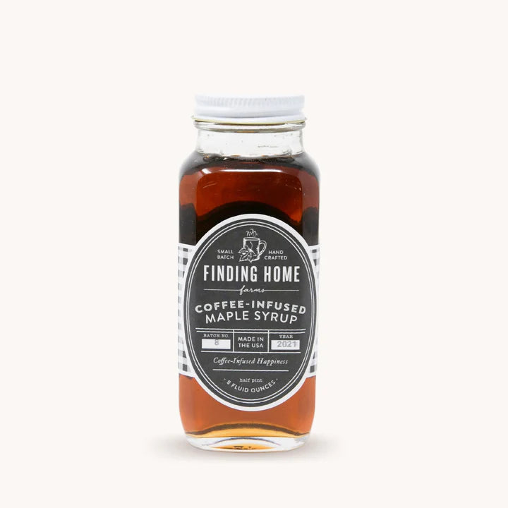 coffee-infused maple syrup