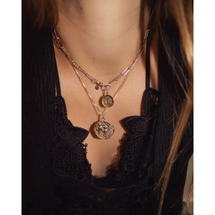 Lora Coin Necklace