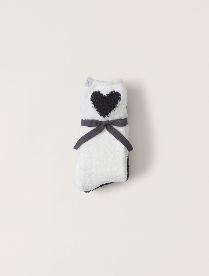 Cozy Chic Heart Print Sock Set