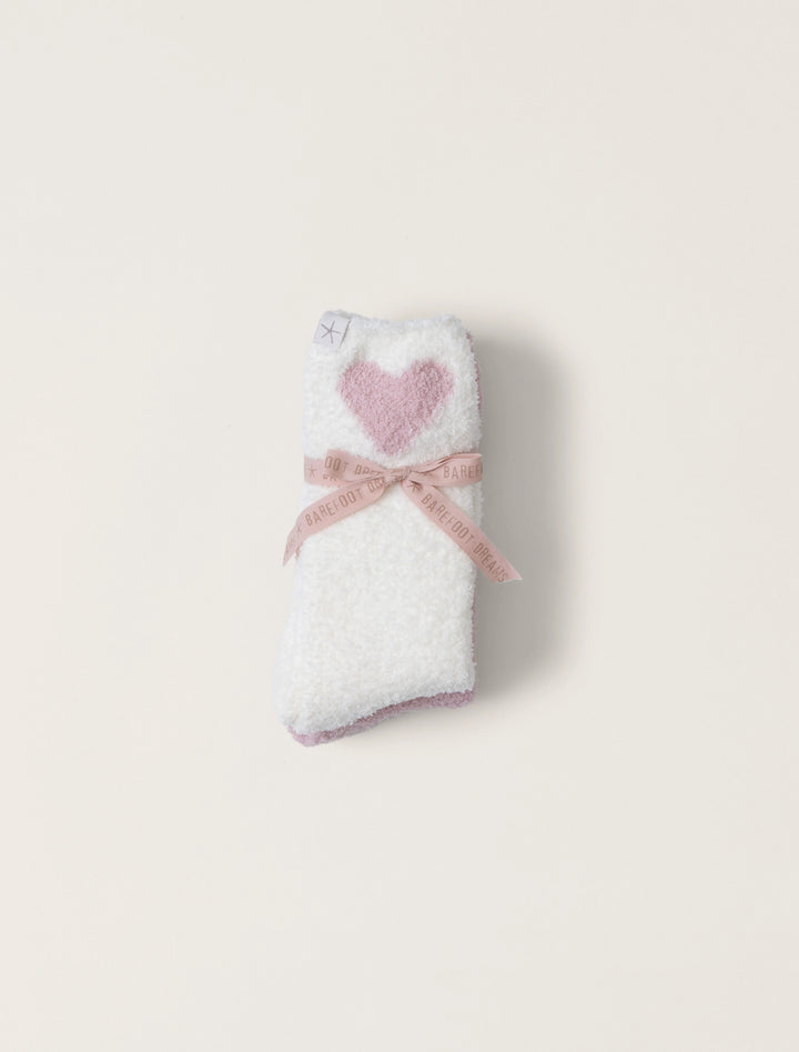 Cozy Chic Heart Print Sock Set