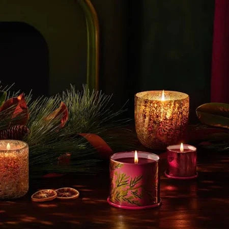Crimson Woods Vanity Tin Candle