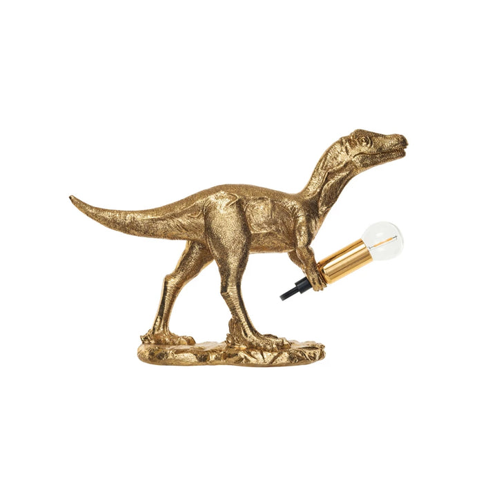 Gold Dinosaur Table Lamp