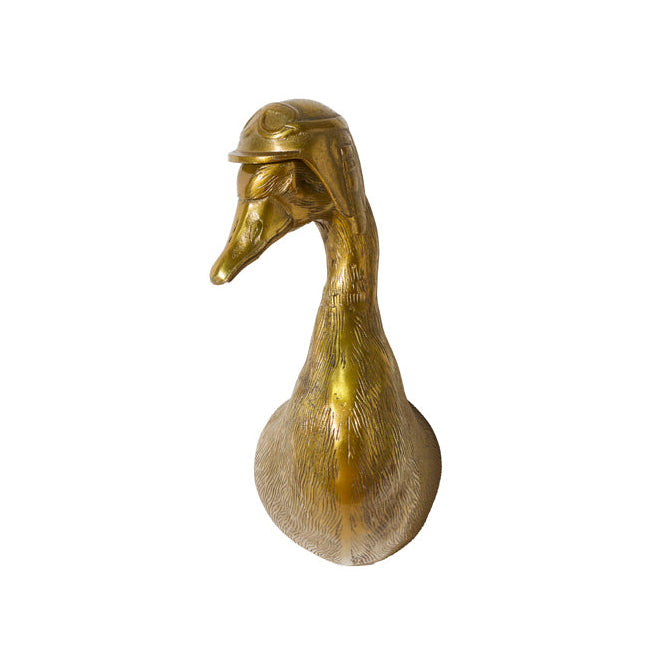 Charlie the Duck Wall Mount (Antique Brass Finish)