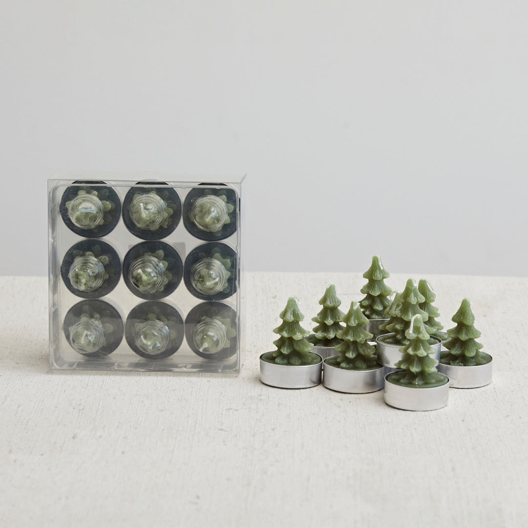 Evergreen Tea Lights