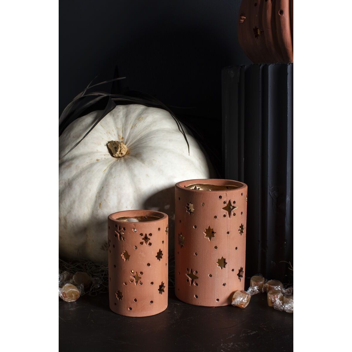 Jack O' Lantern Candleholder