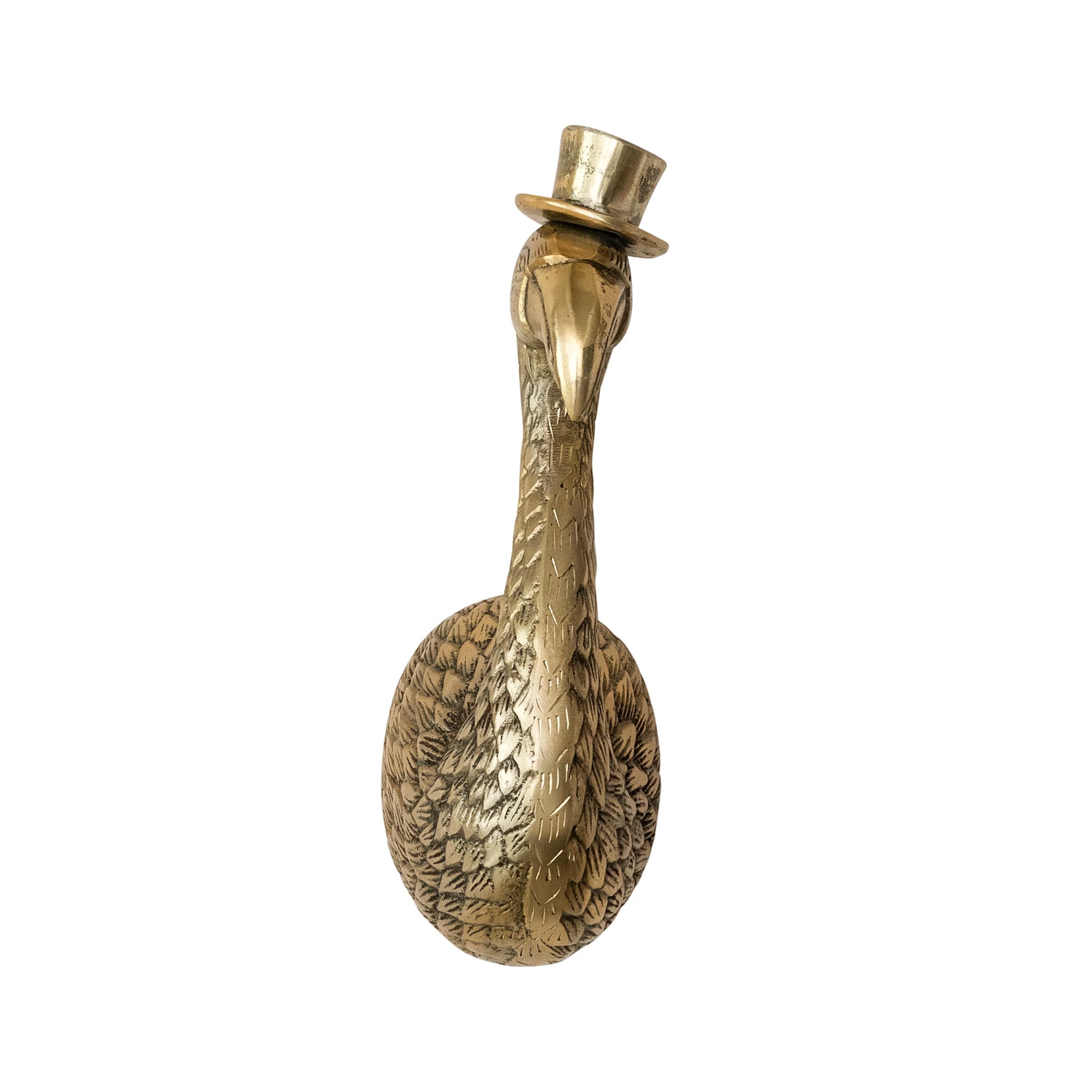 Poppy the Flamingo Wall Mount (Antique Champagne Finish)