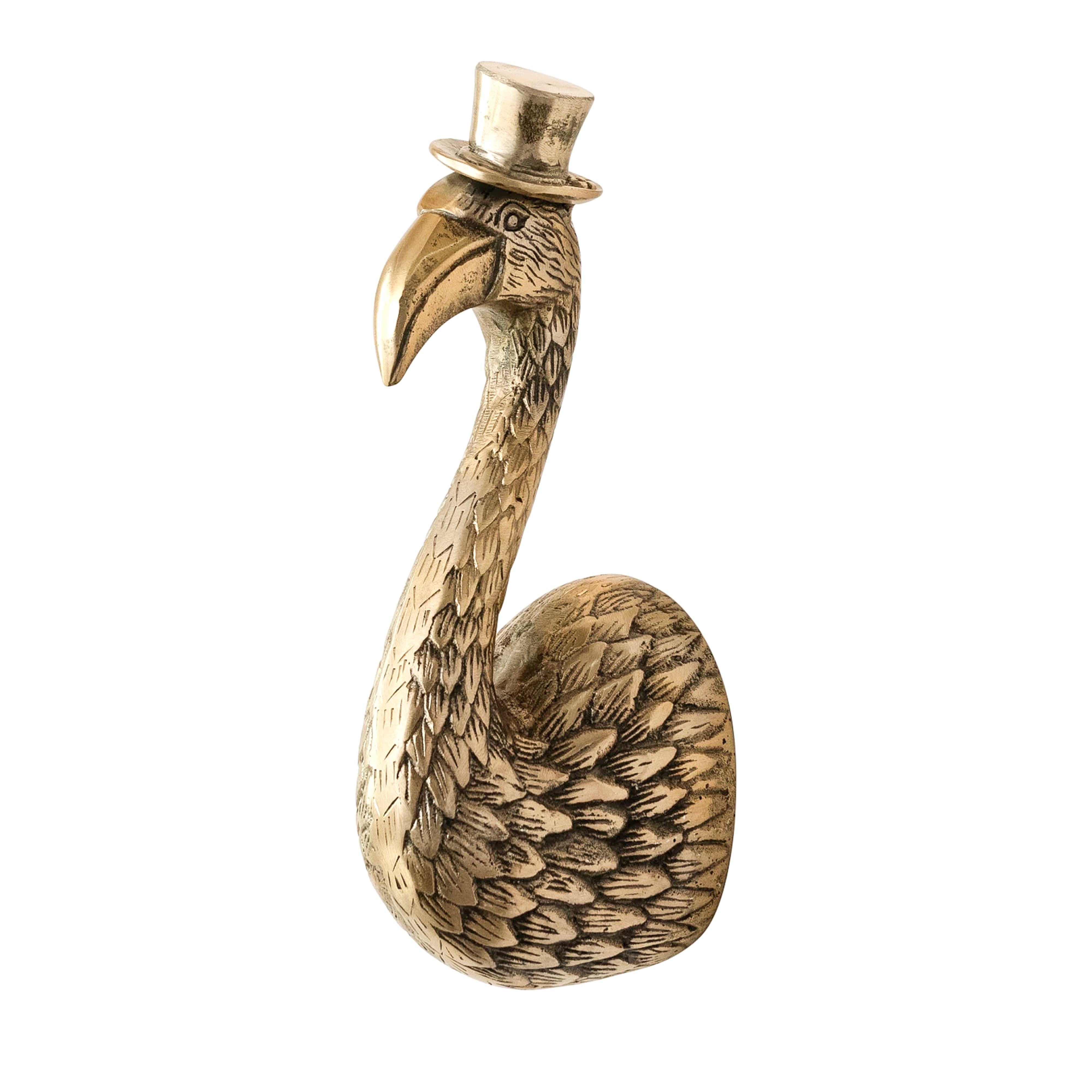 Poppy the Flamingo Wall Mount (Antique Champagne Finish)