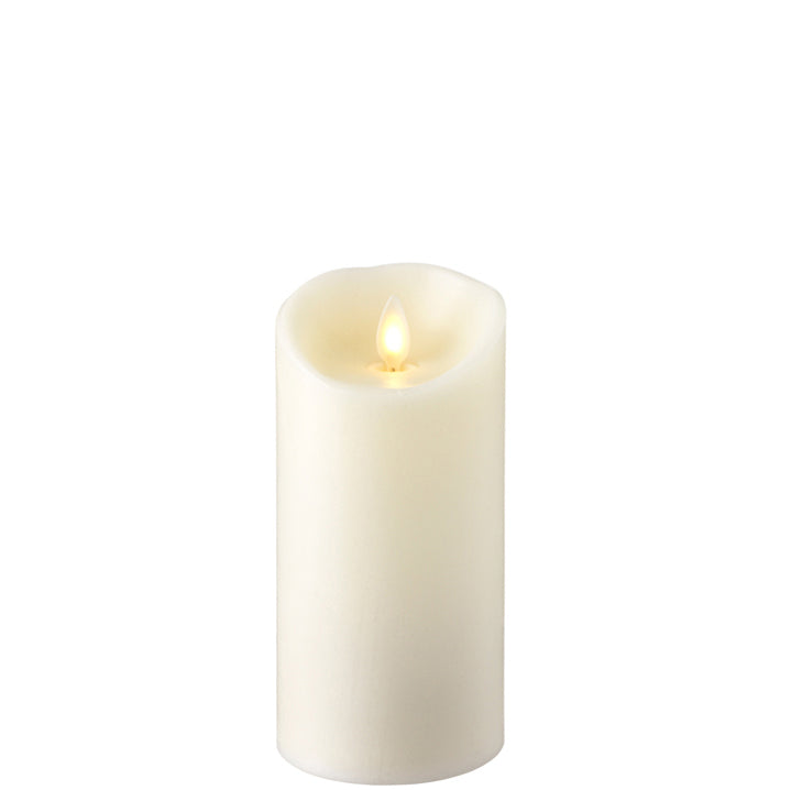 3" x 6" Ivory Pillar Candle
