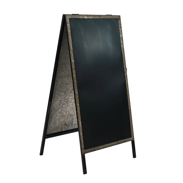 Galvanized Metal Sandwich Board Sign