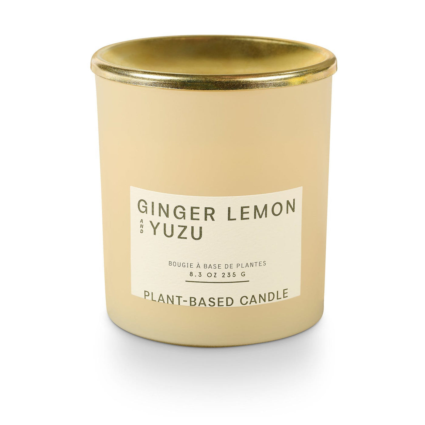 Ginger Lemon & Yuzu Verde Lidded Jar Candle
