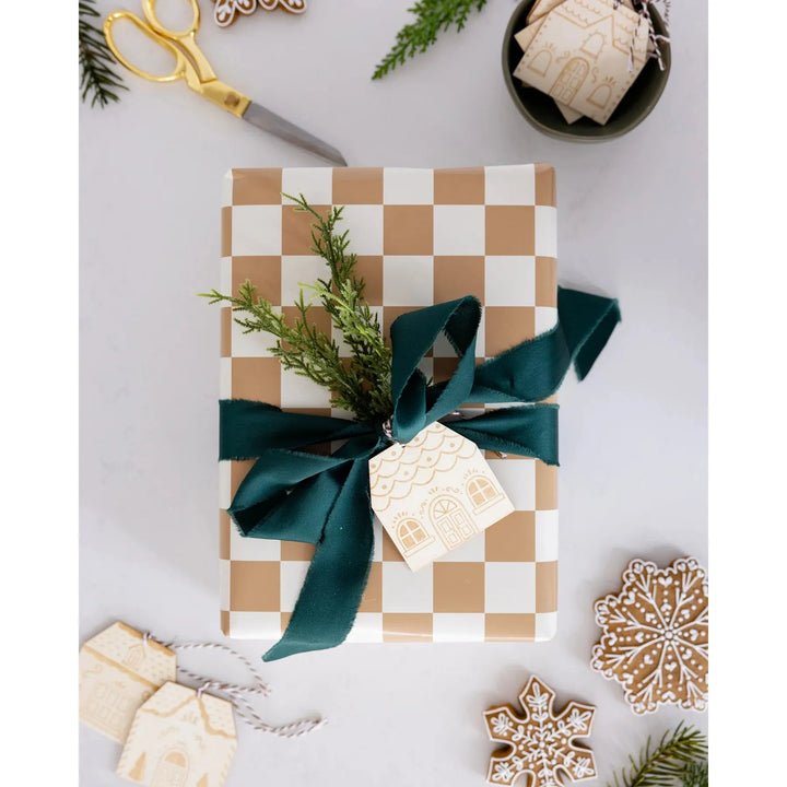 Gingerbread House Wood Tags