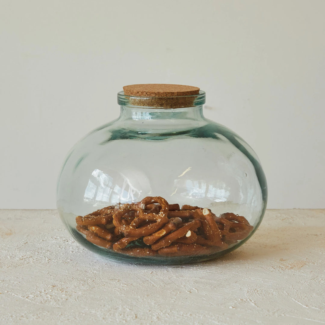 Recycled Glass Jar