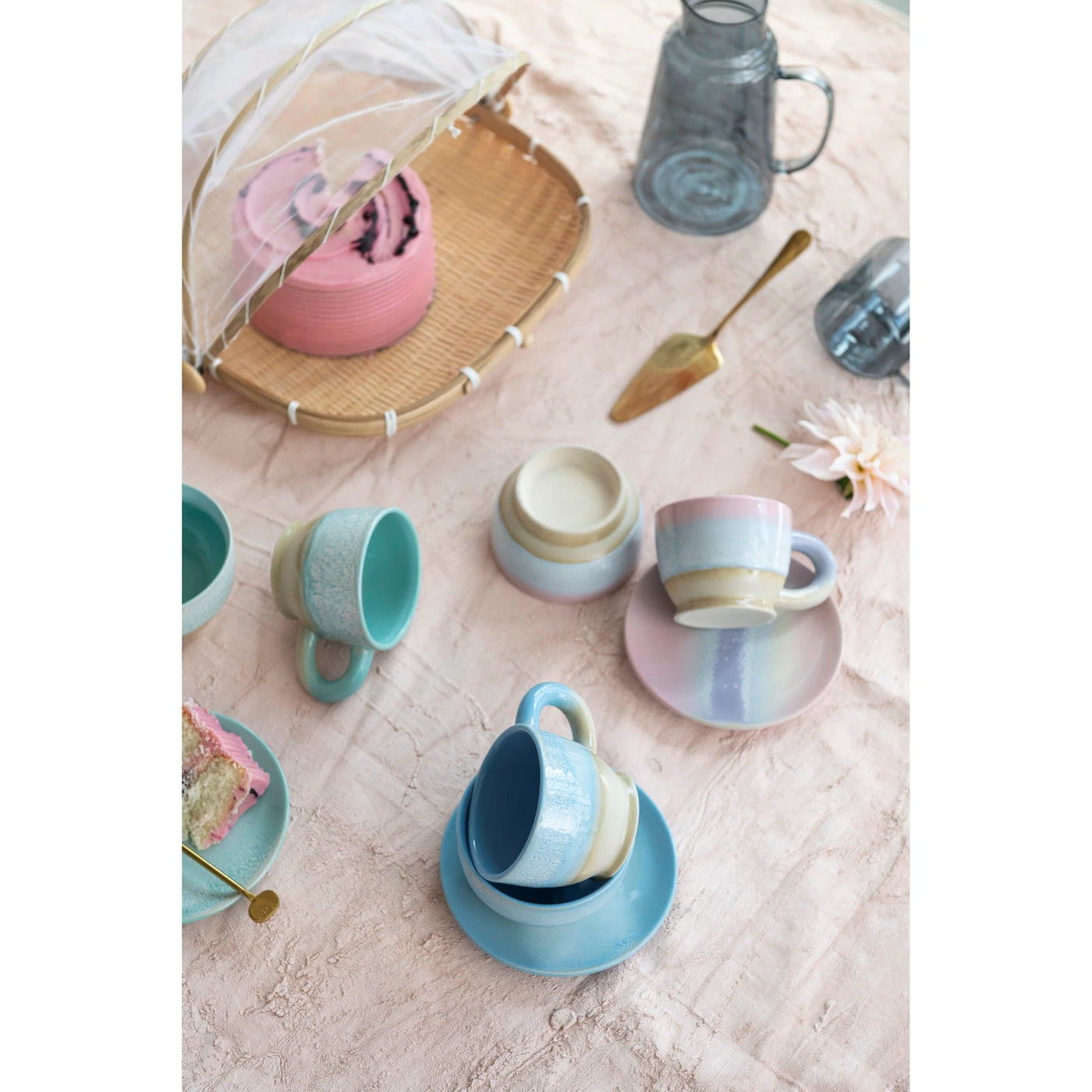 Glazed Saucers