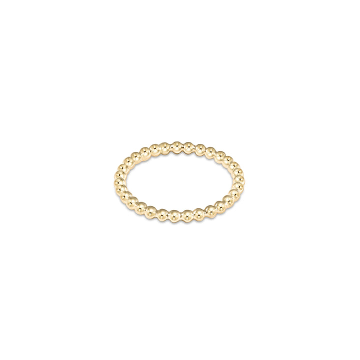 Classic Gold 2mm Ring Size 8