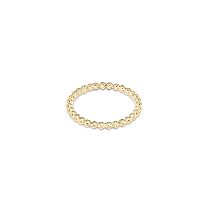 Classic Gold 2mm Ring Size 8