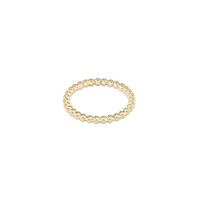 Classic Gold 2mm Ring Size 7