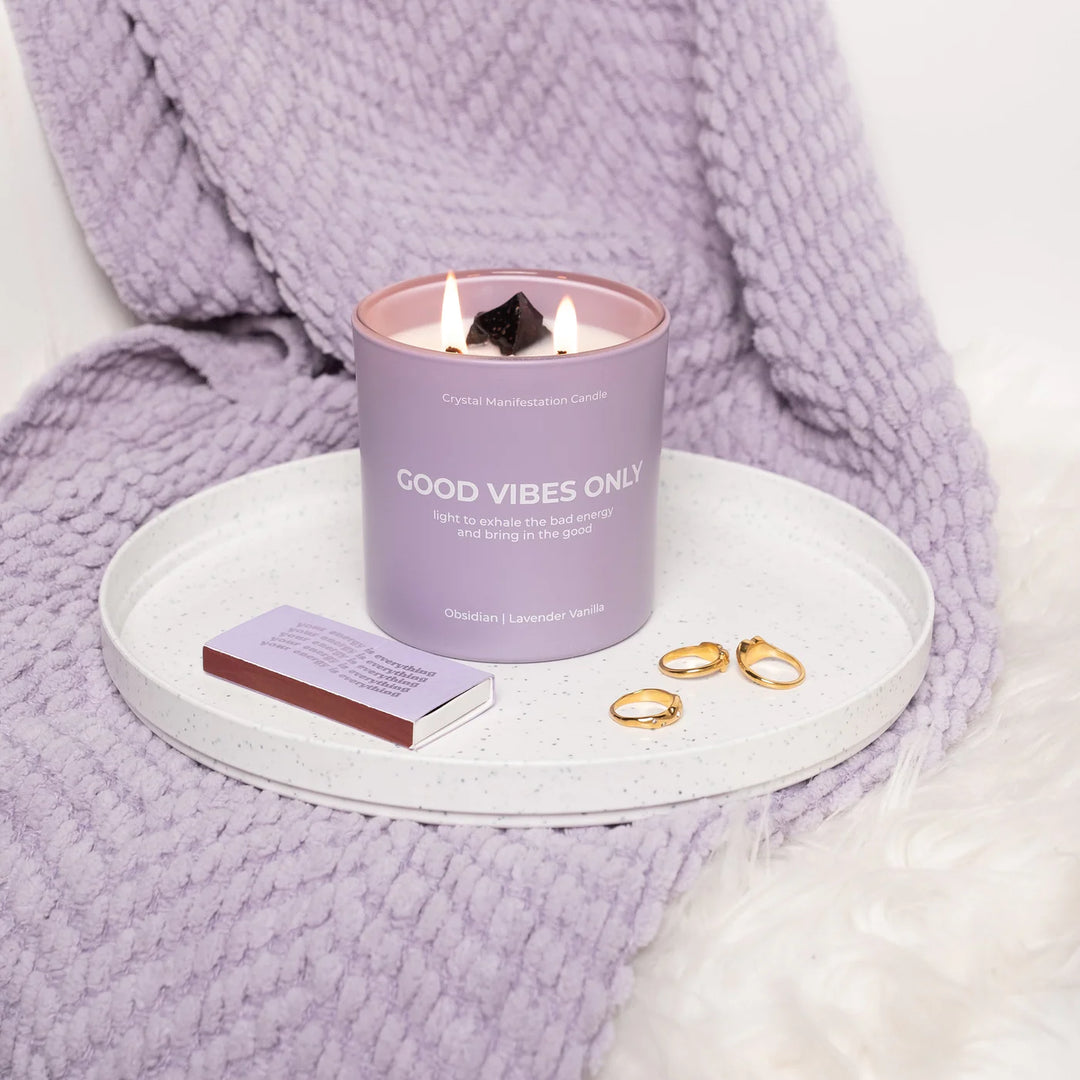 Good Vibes Candle - English Lavender