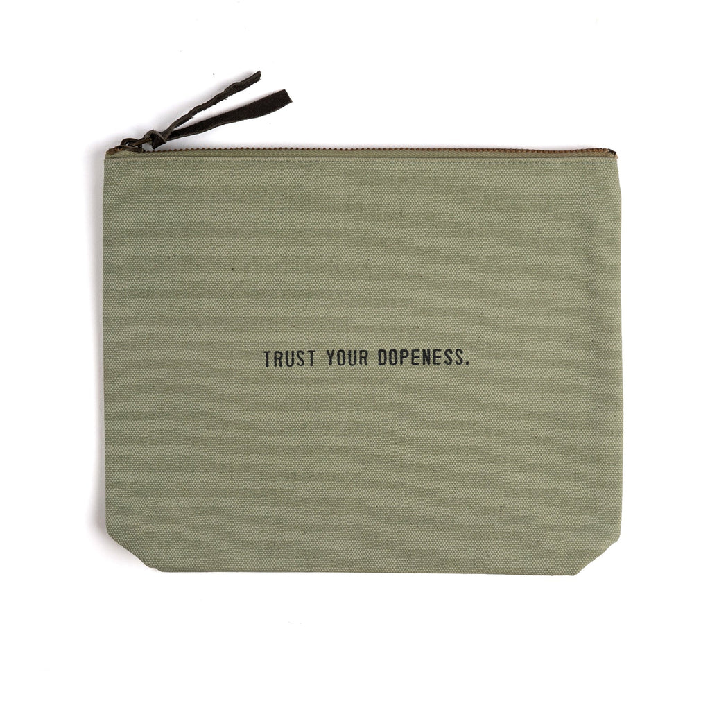 Trust Your Dopeness Canvas Bag - Mint