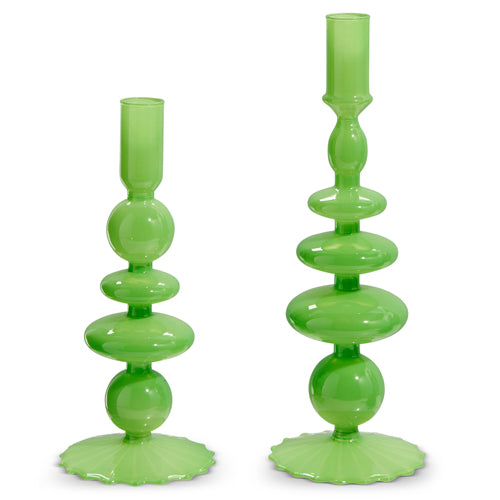 Green Candlesticks