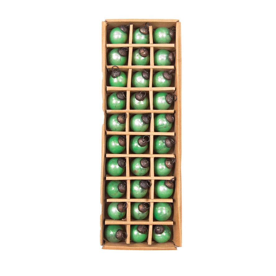 Green Ornament Set