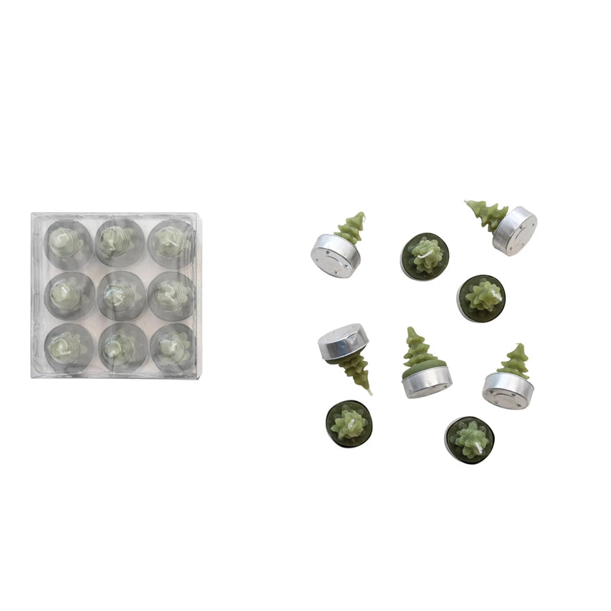 Tree Tealights - Green