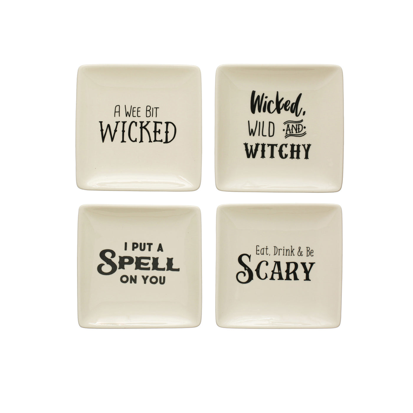 Spooky Sayings Plate
