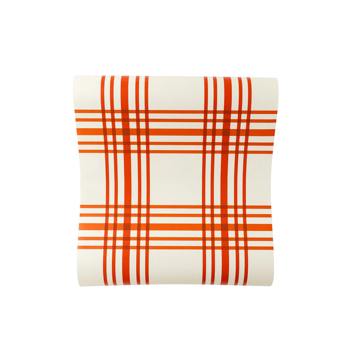 Harvest Plaid Paper Table Runner