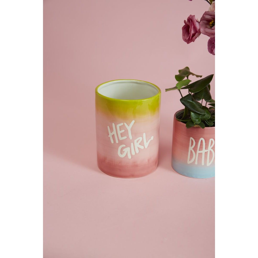 Hey Girl Vase