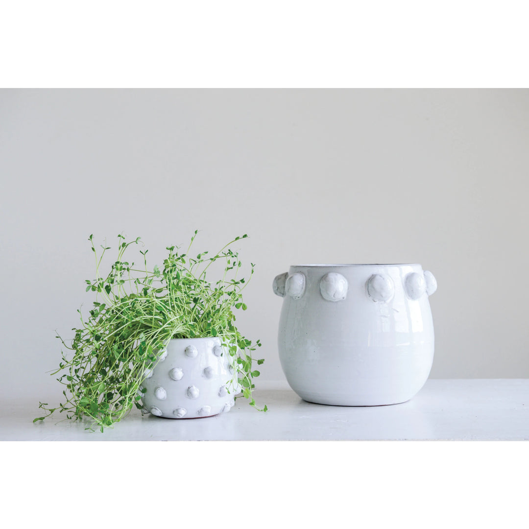 Hobnail Terra-cotta Planter