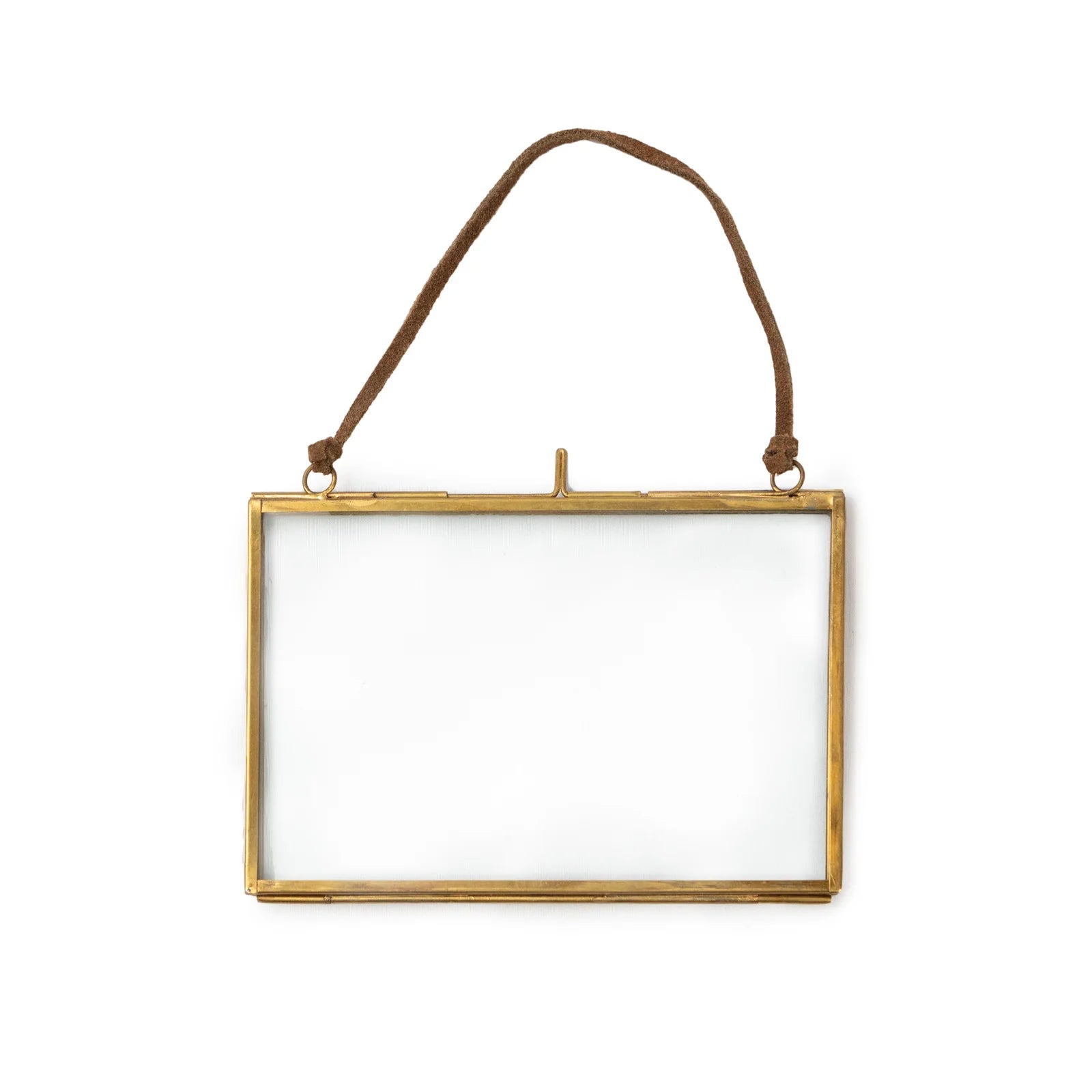 6"x4" Horizontal Brass Frame