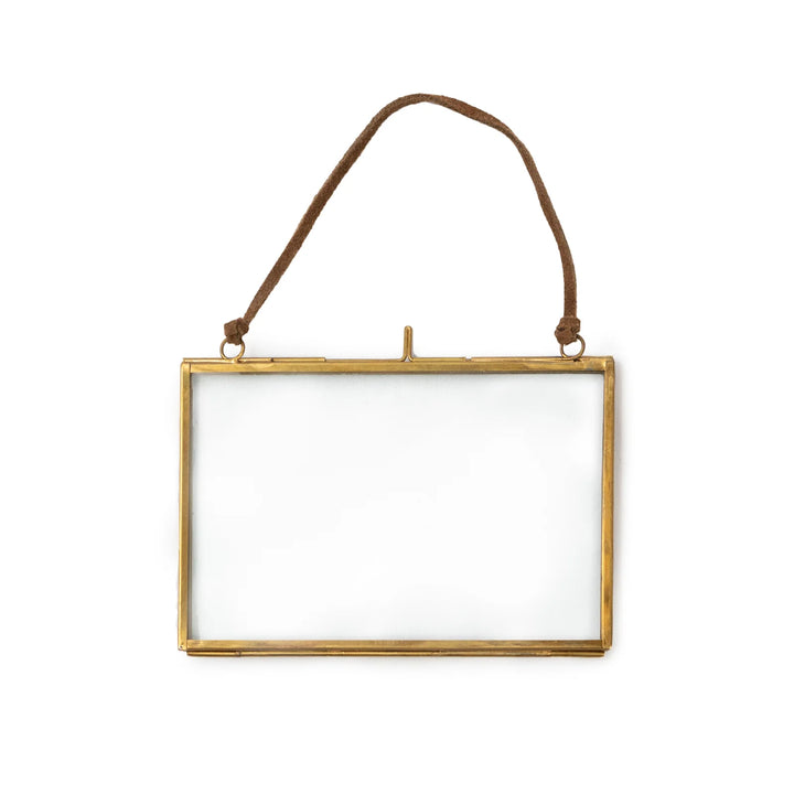 6"x4" Horizontal Brass Frame