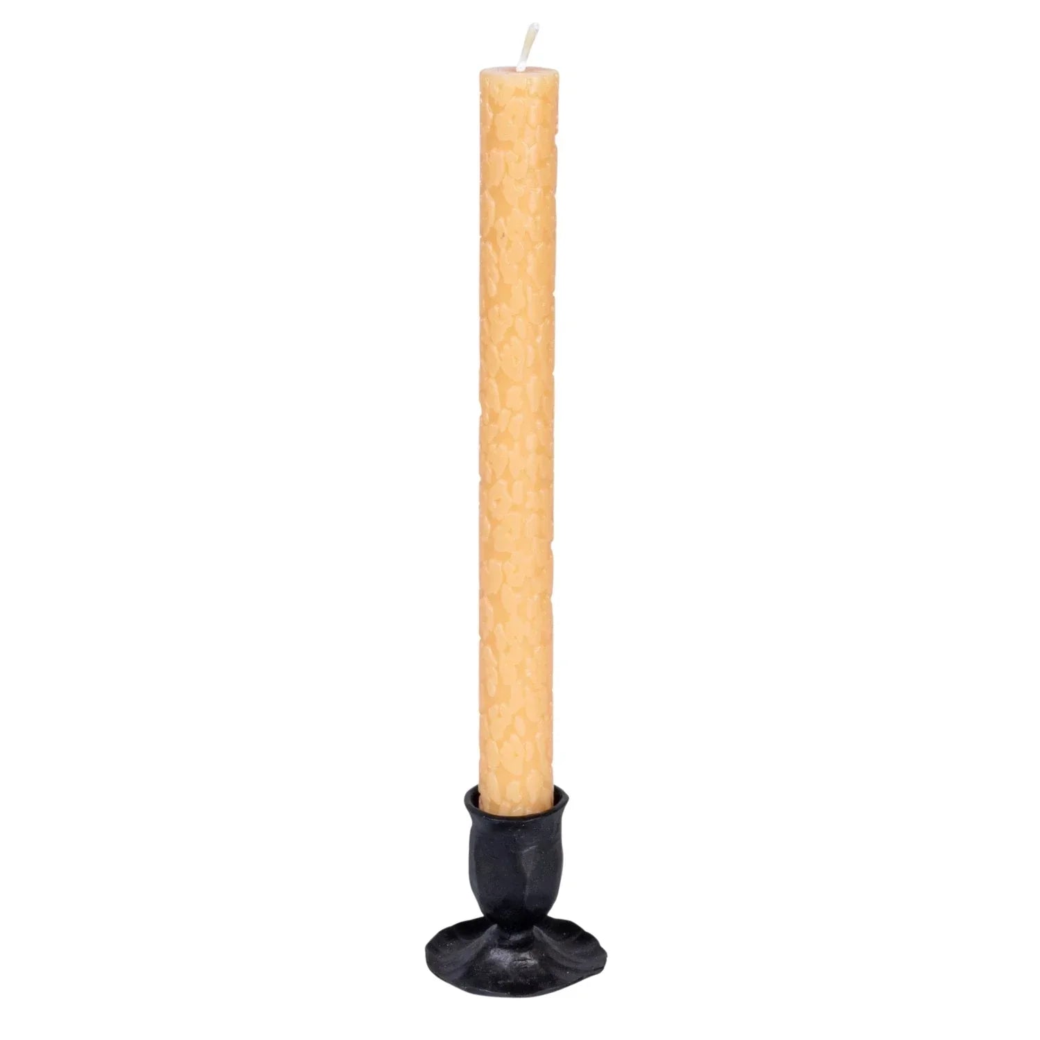 Round Iron Taper Candle Holder
