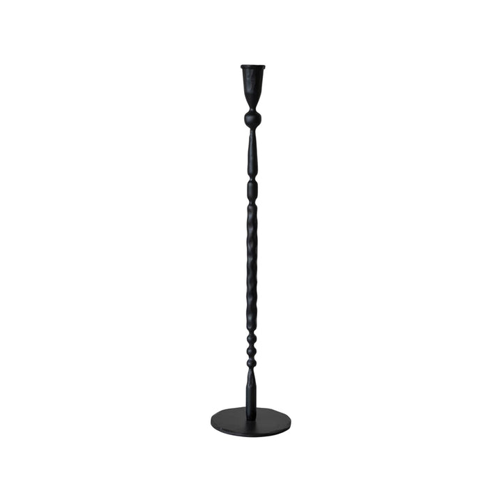 Black Cast Iron Taper Holder