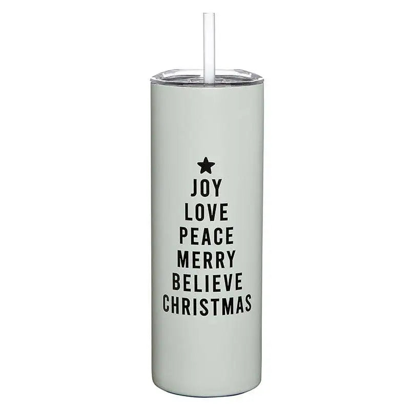Skinny Tumbler - Joy, Love, Peace