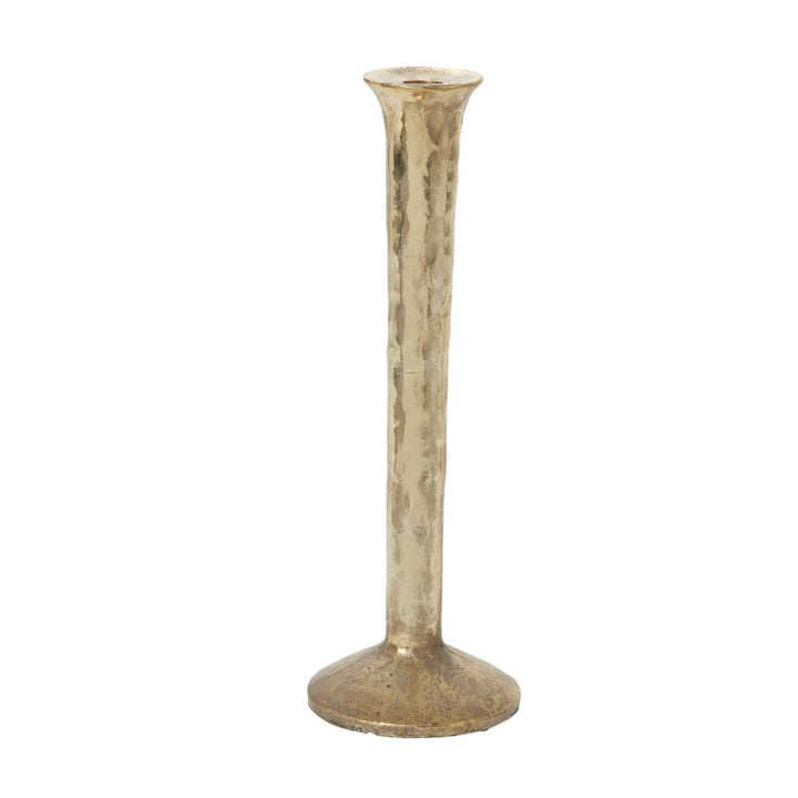 Hammered Gold Candlestick