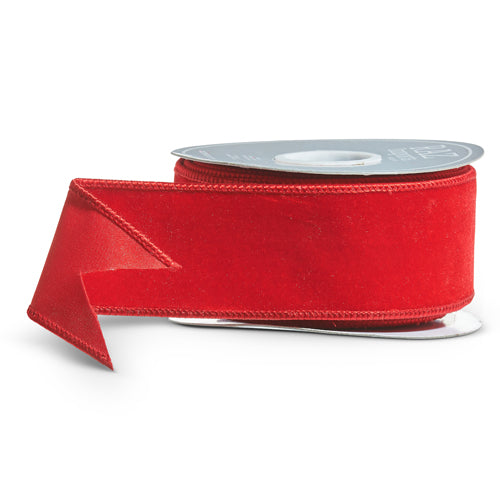 Red Velvet Ribbon - 2in