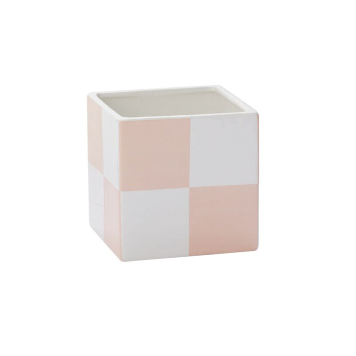 Blush Urban Square Vase