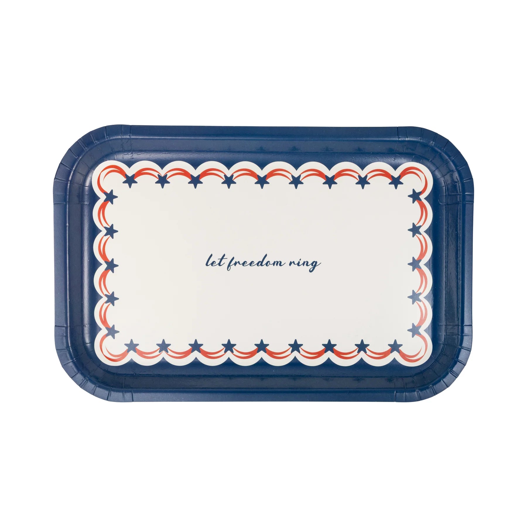 Let Freedom Ring Paper Plates
