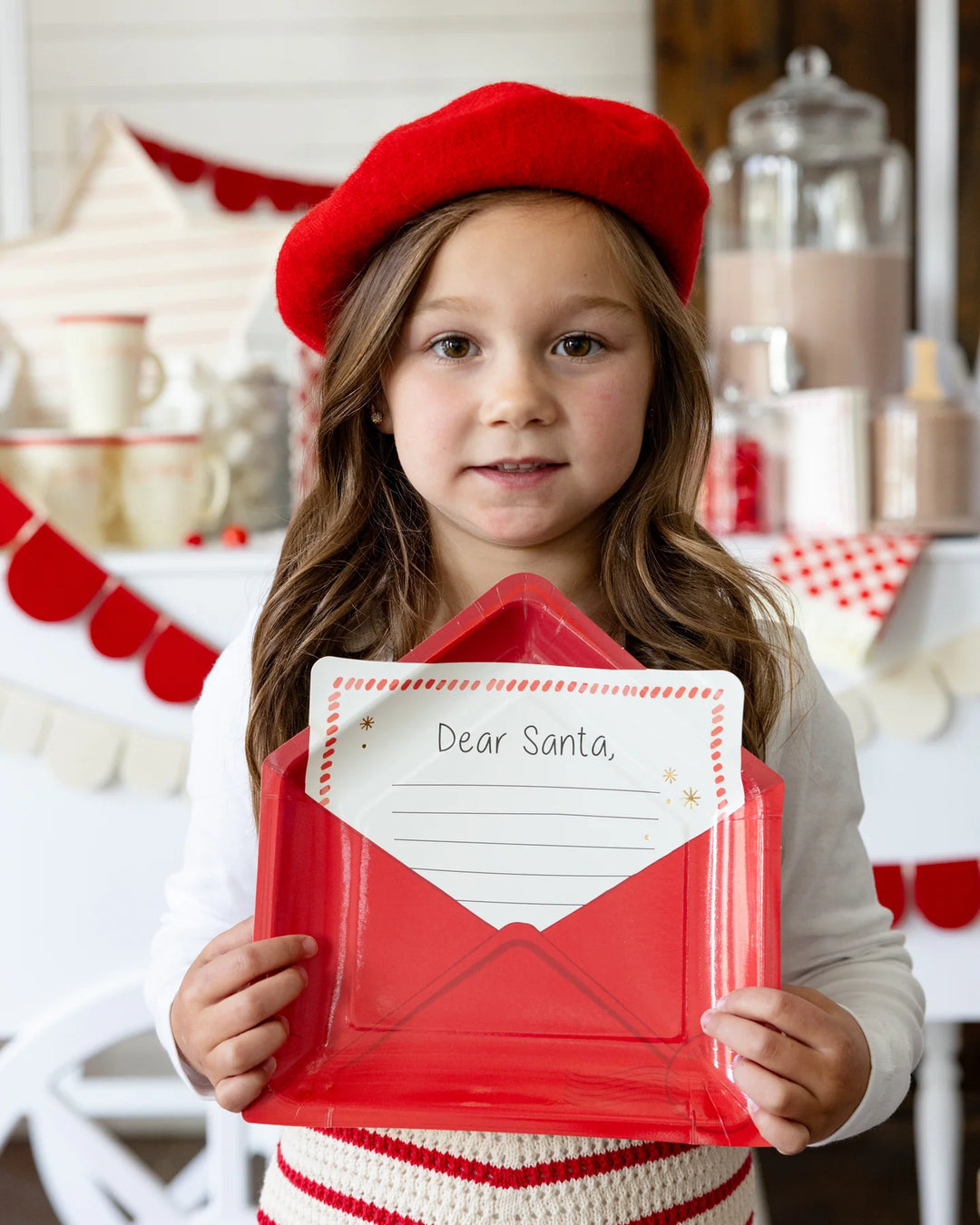 Letter to Santa Paper Plates